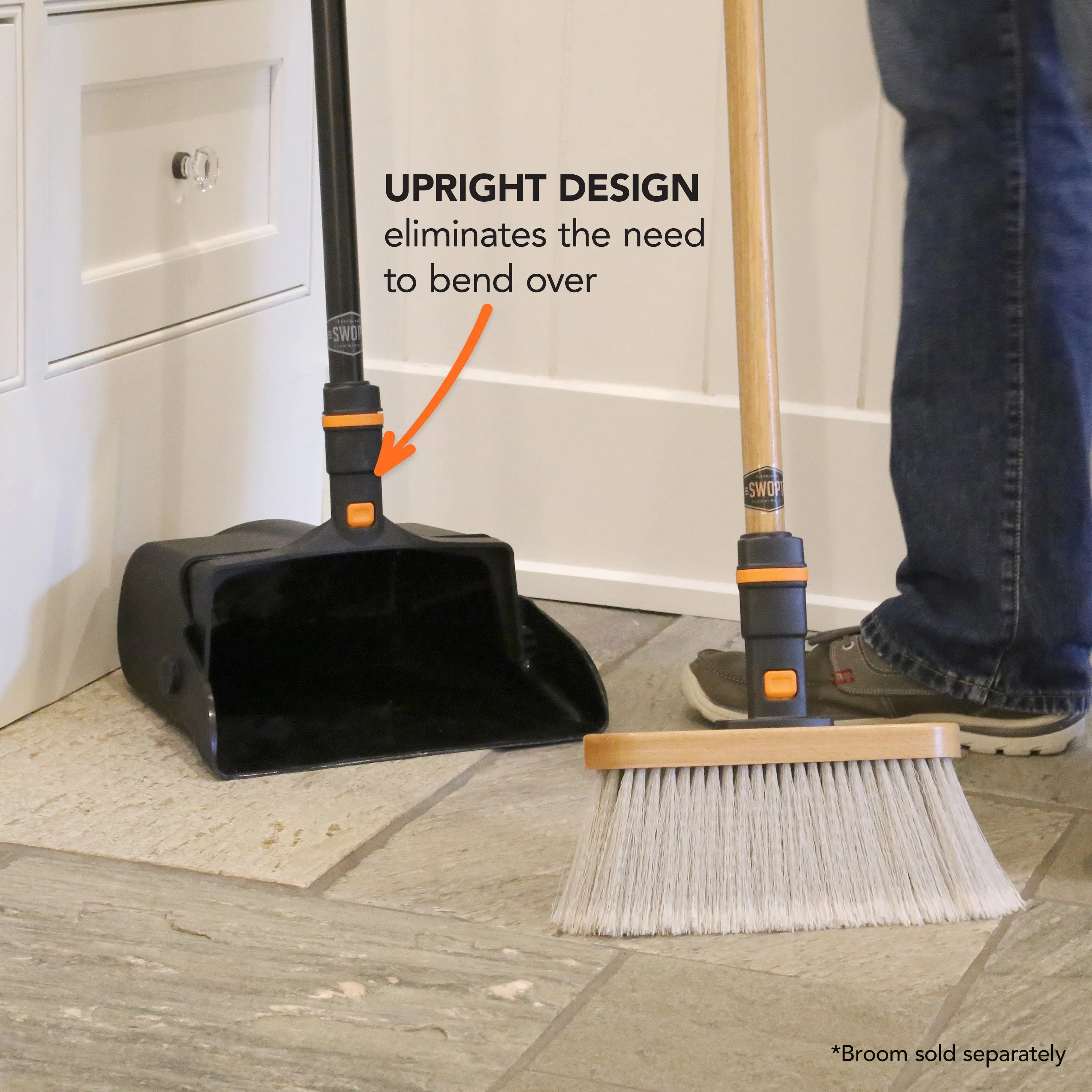 12 in. Upright Dust Pan