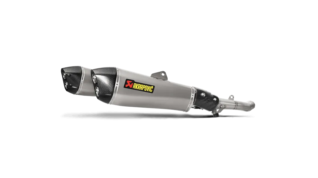 Akrapovič - Kawasaki ZZR 1400/ZX14R 2012-2018 Slip-On Exhaust (Titanium)