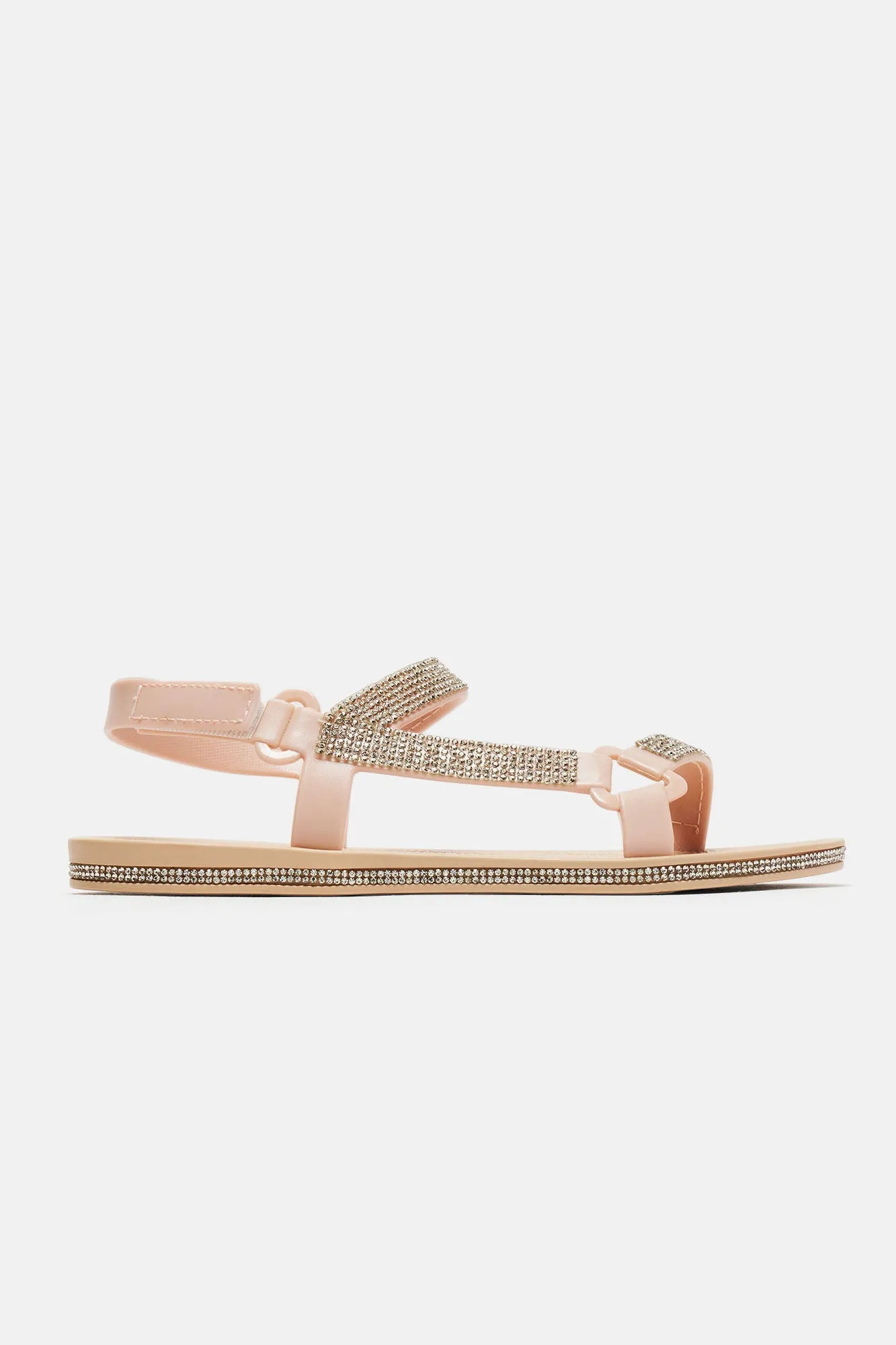 Amozae-All Good Here Flat Sandals - Nude