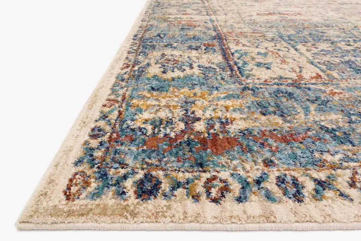 Anastasia AF-07 Sand/Light Blue Rug