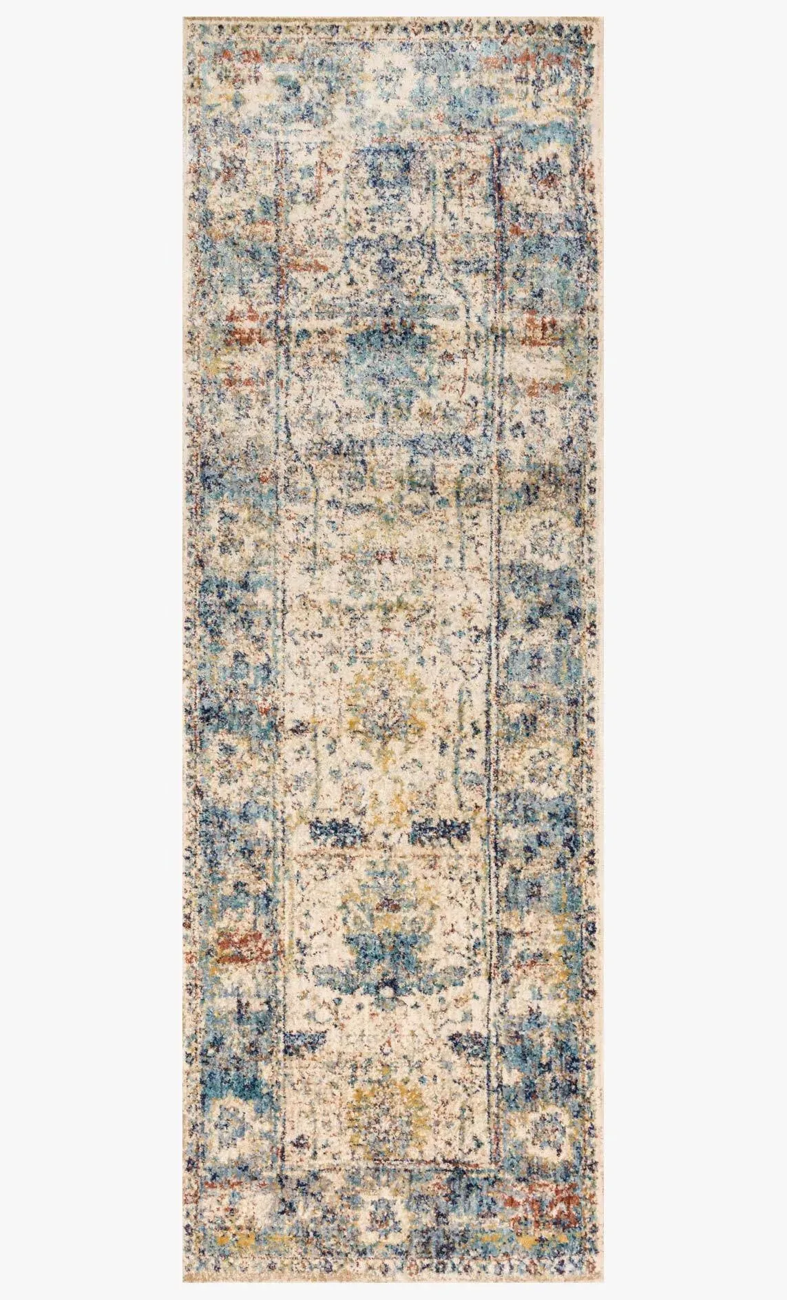 Anastasia AF-07 Sand/Light Blue Rug