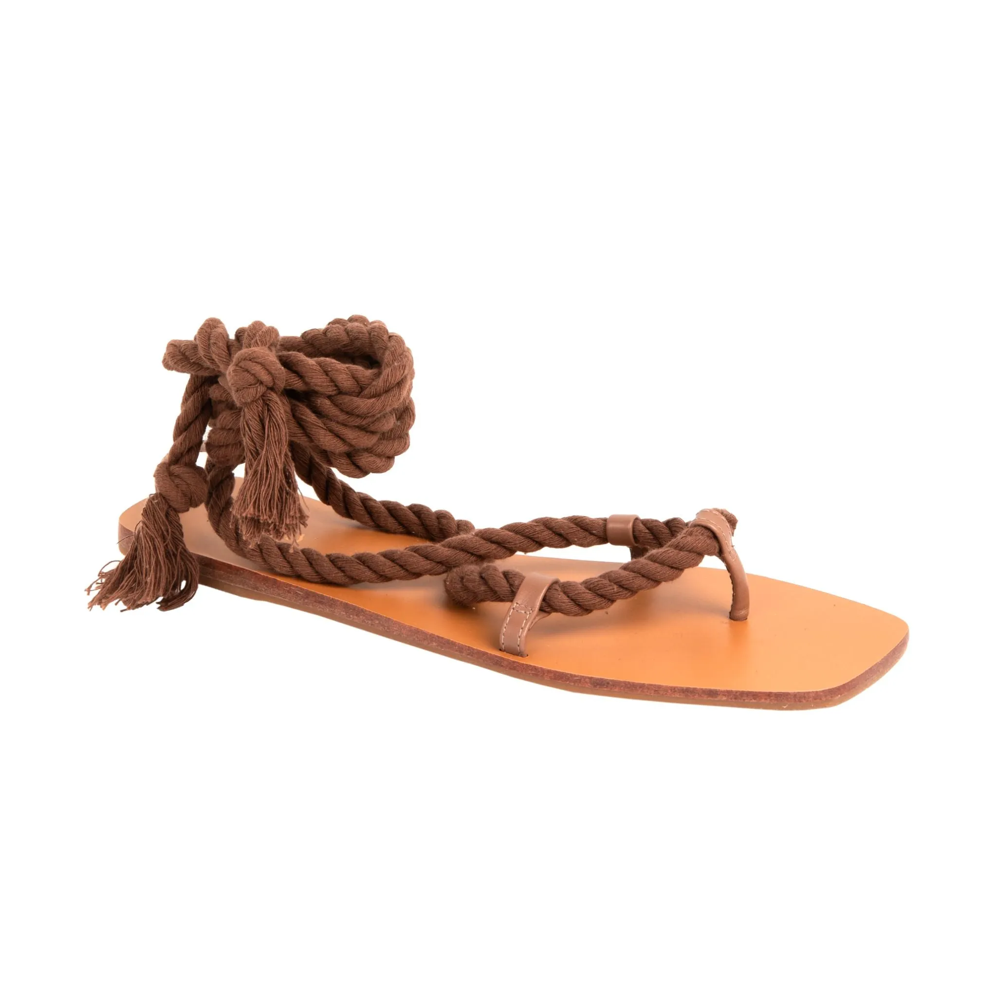 Arenisca Flat Sandals - Mocha