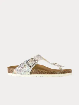 Biochic Girls Paisley Toe Flat Sandals