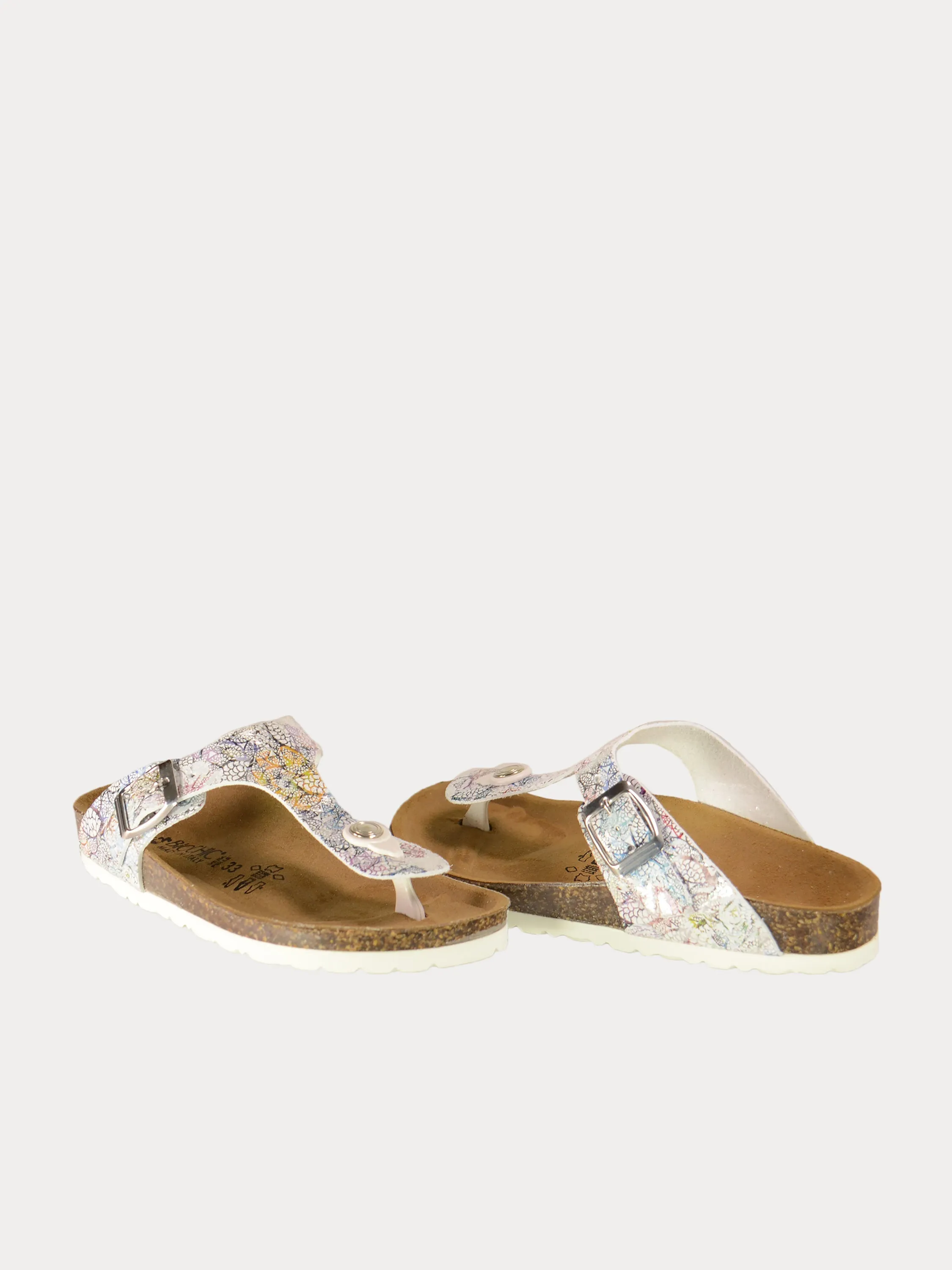 Biochic Girls Paisley Toe Flat Sandals