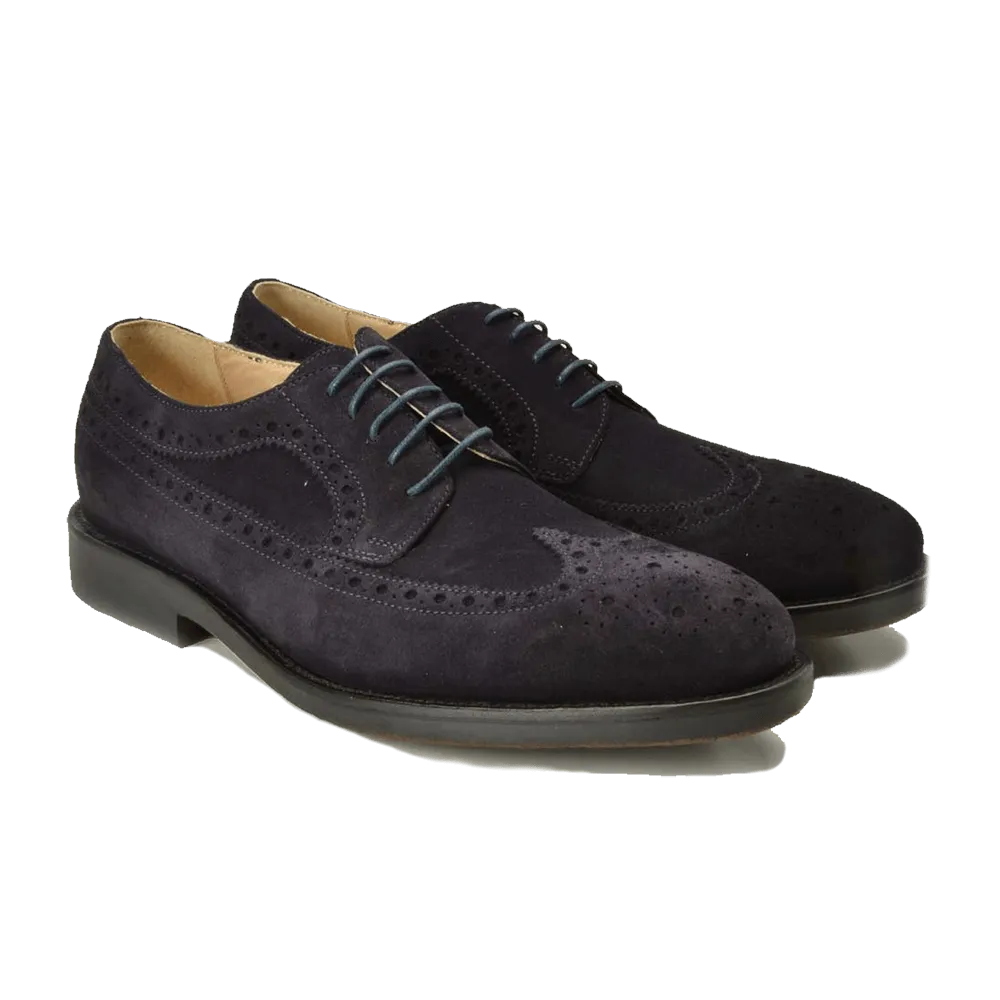 Blue Suede Brogues