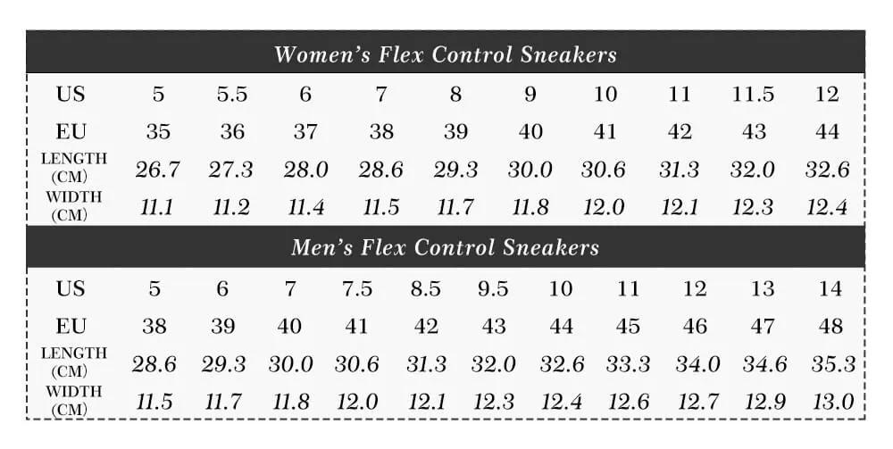 Designer Casual Sneaker - Flex Control X3