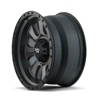 Dirty Life Ironman 9300 Wheels  - Matte Black Beadlock | 6x139.7