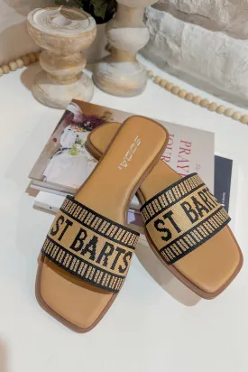 Flair Square Toe City Slide Sandal *FINAL SALE*