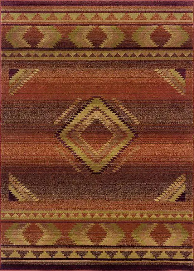 Generations 1506C Red/ Beige Rug