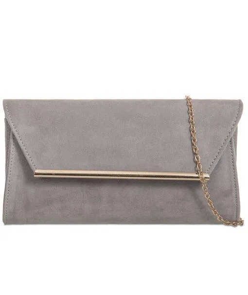 Gold Fastening Envelope Clutch - Katie