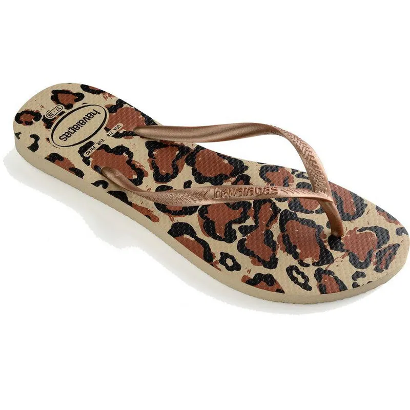 Havaianas Slim Women's FlipFlops - Animal Print