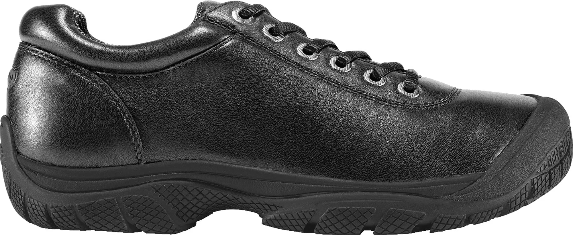 Keen Utility Black Mens PTC WR Leather Dress Oxford Shoes