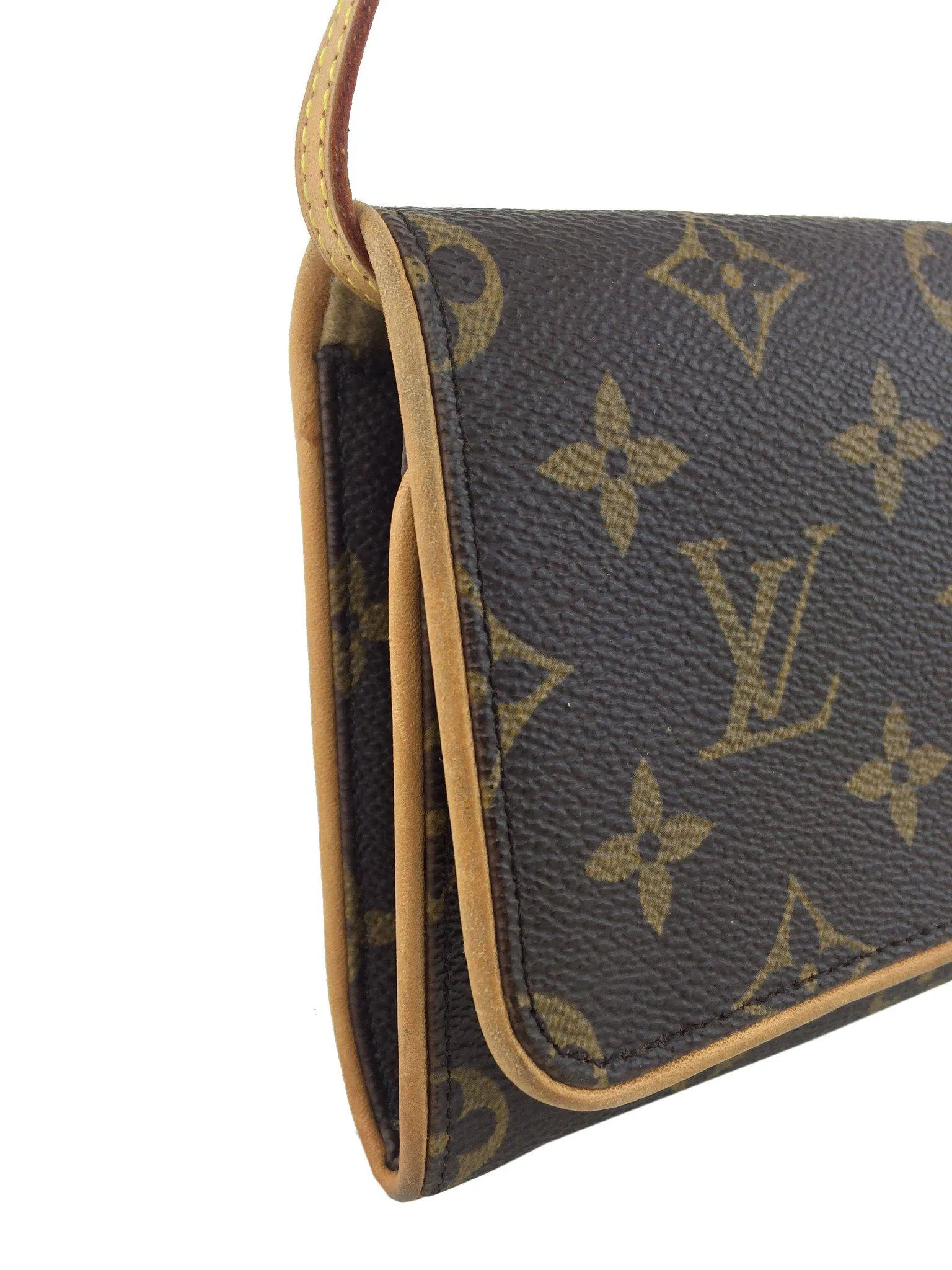 Louis Vuitton Monogram Canvas Pochette Twin GM Bag