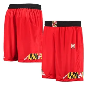 Maryland Terrapins Under Armour Red Sideline Lacrosse LAX Performance Shorts