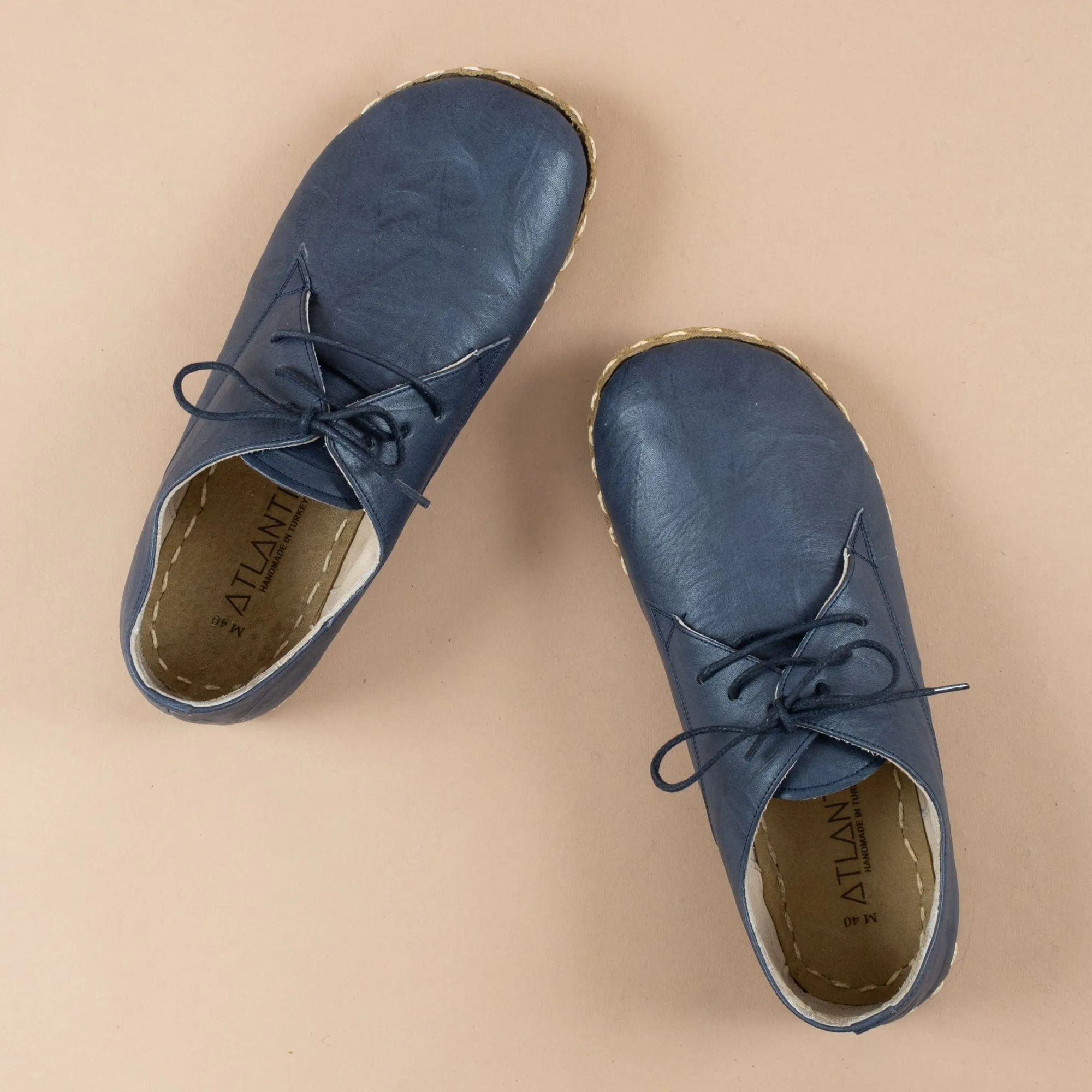 Men's Navy Oxfords