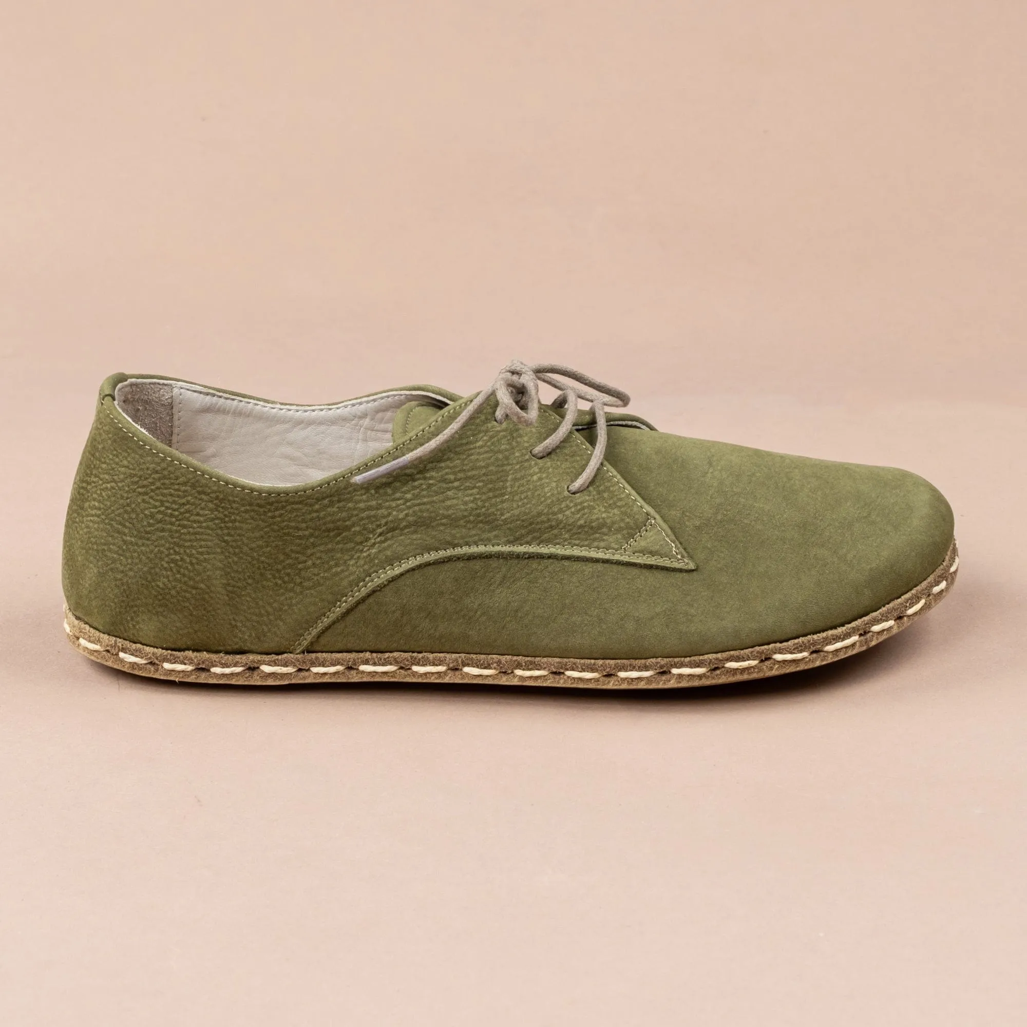 Men's Olive Oxfords