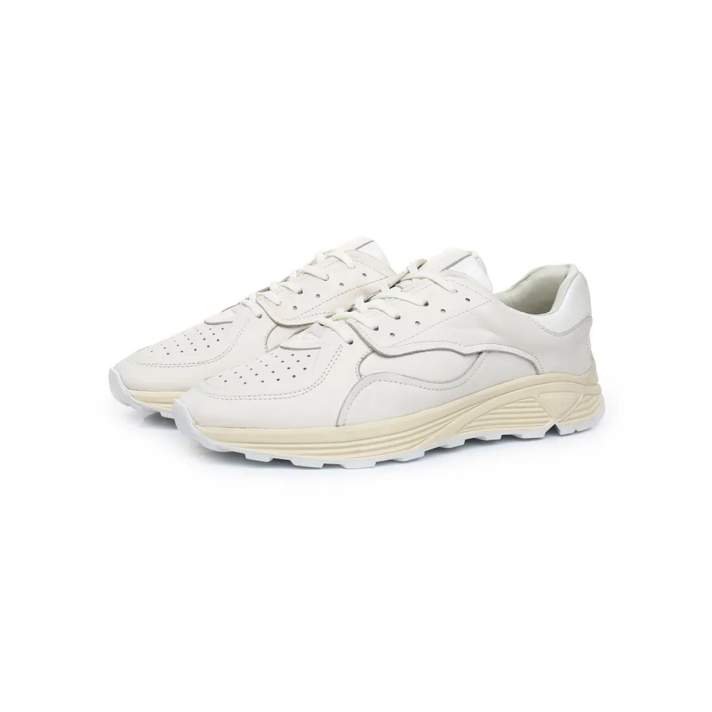 Men's White Chunky Sneakers