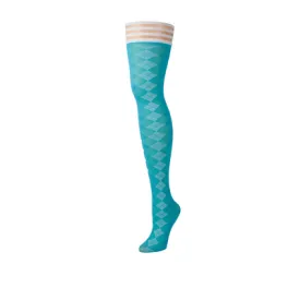 Par 4 - Thigh High - D - Blue