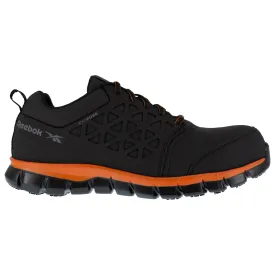 Reebok Mens Black Textile Oxfords Sublite Cushion Work CT Shoes