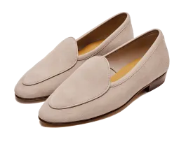 Sagan Classic Loafers in Albâtre Asteria Suede