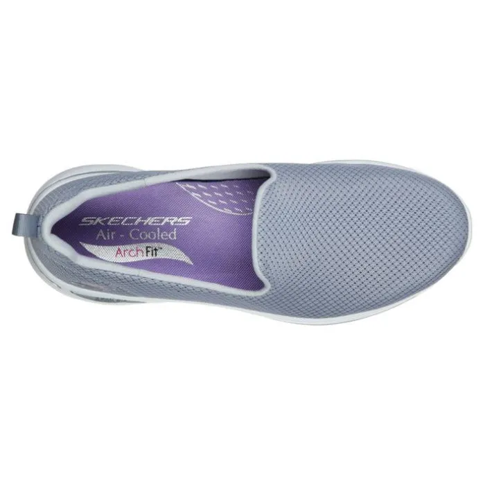 Skechers Arch Fit Slip Ons Grateful Grey 124401