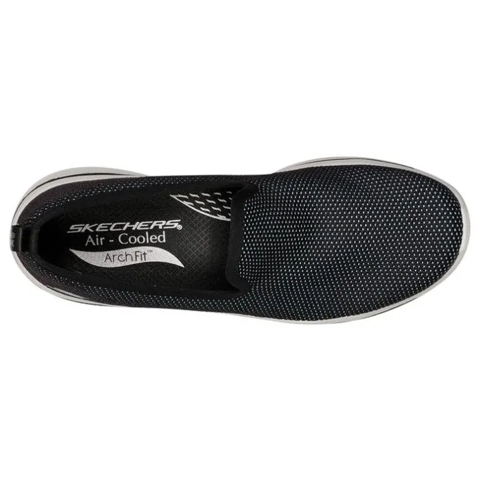 Skechers Go Walk Arch Fit Slip On Space Light Black