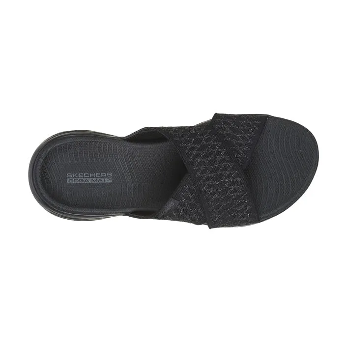 Skechers On The Go 600 Slide Enchanted Black