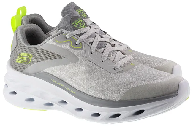 Skechers Trainers Mens Glide Step Swift Grey Lime