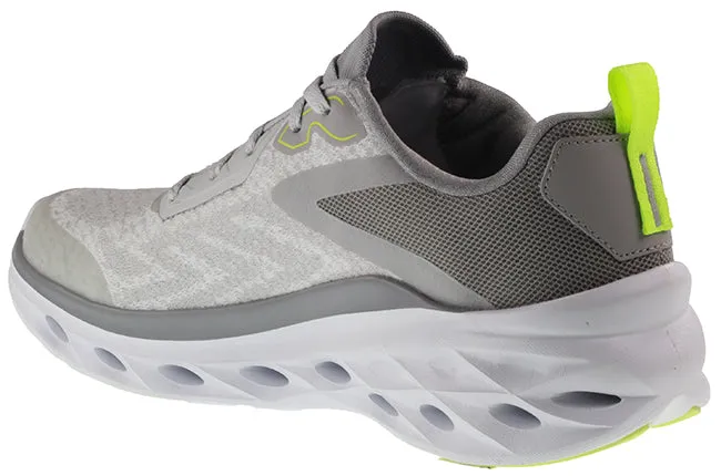 Skechers Trainers Mens Glide Step Swift Grey Lime