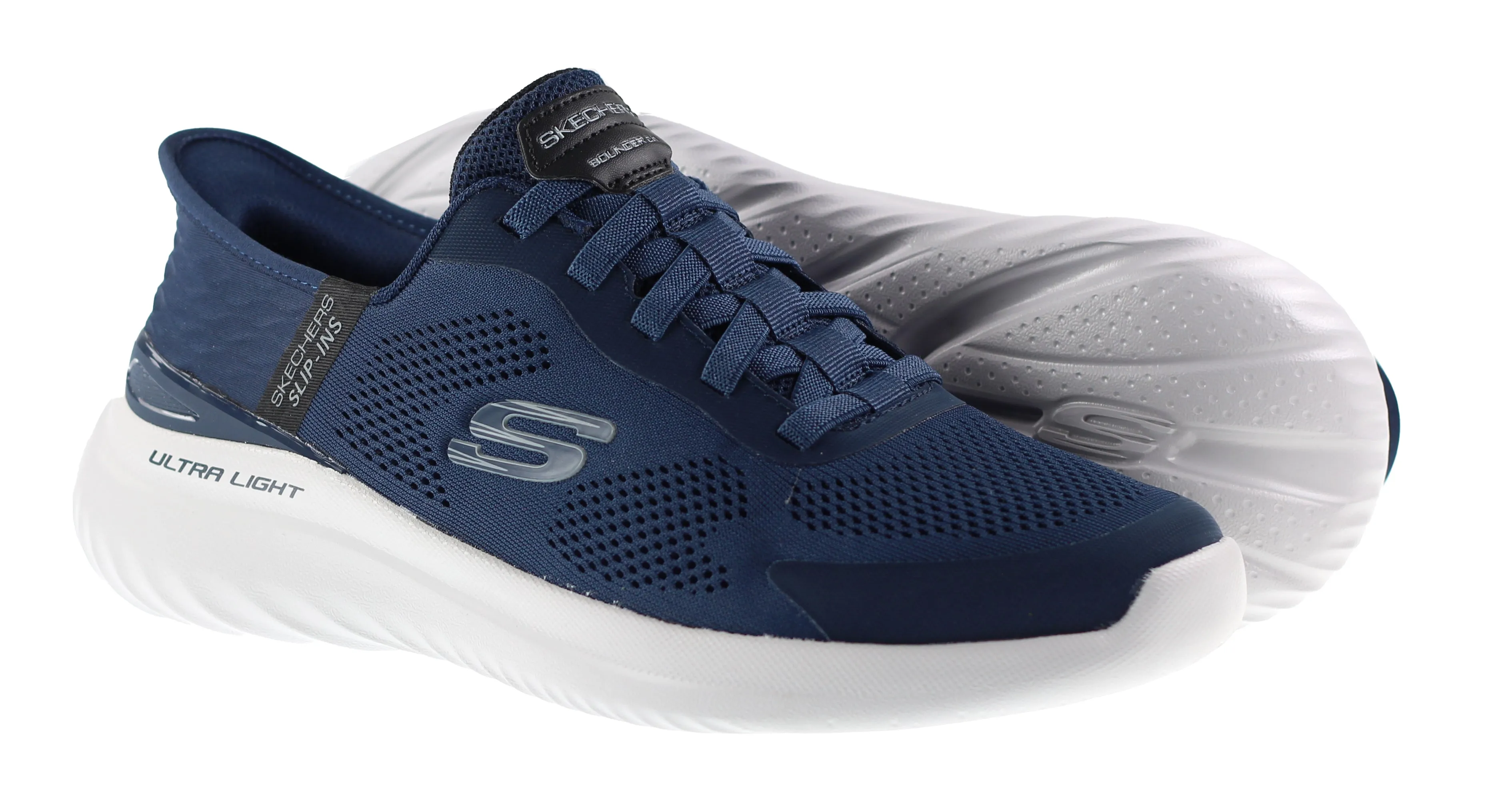 Skechers Trainers Mens  Slip-ins: Bounder 2.0 Navy