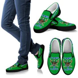 SOUTH SHORE MEN'S-TARS 4 LIFE-SLIP ON CANVAS SHOE V4 -Green