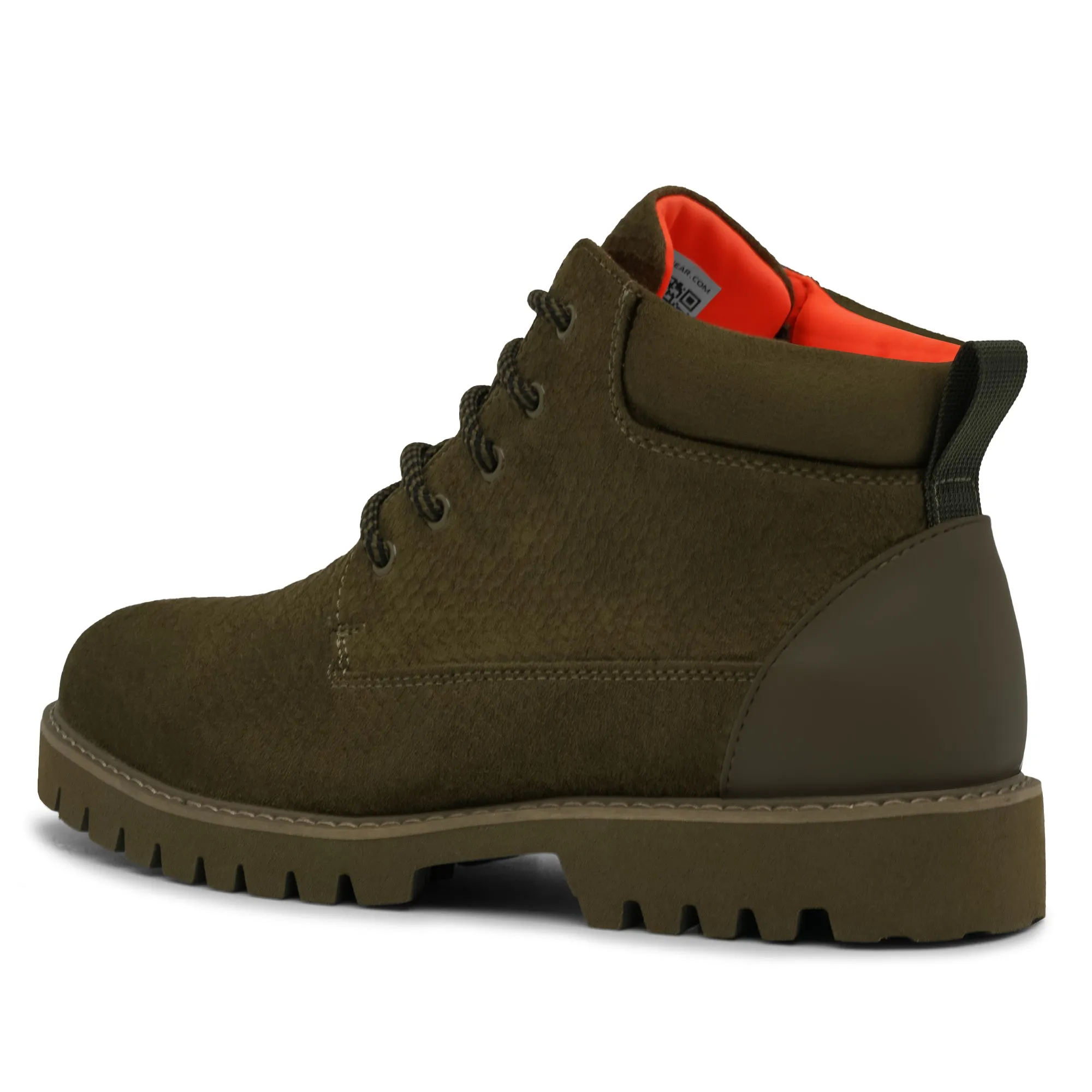 The Paxton S TAYNO Suede Combat Boot