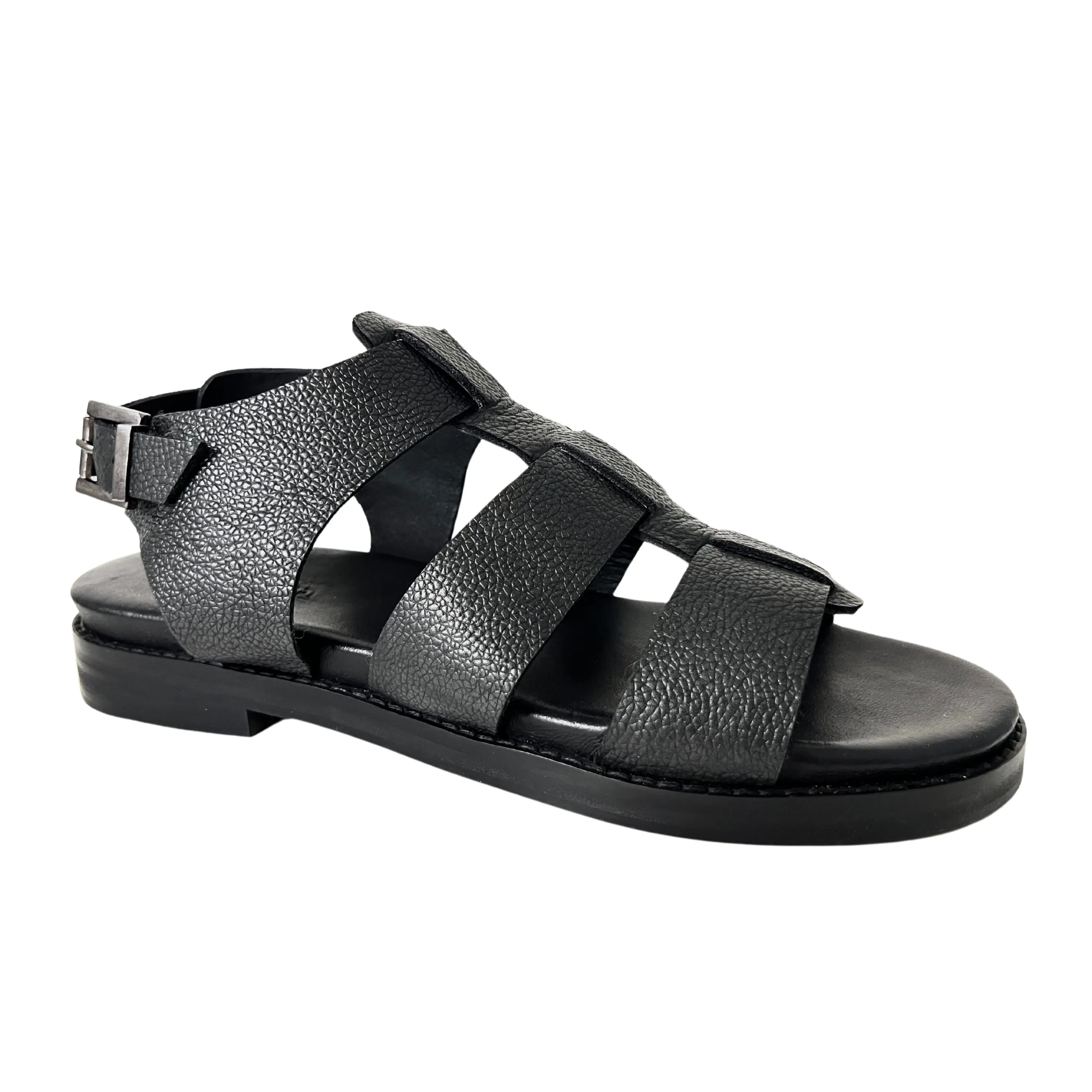 Vera combat platform sandal black