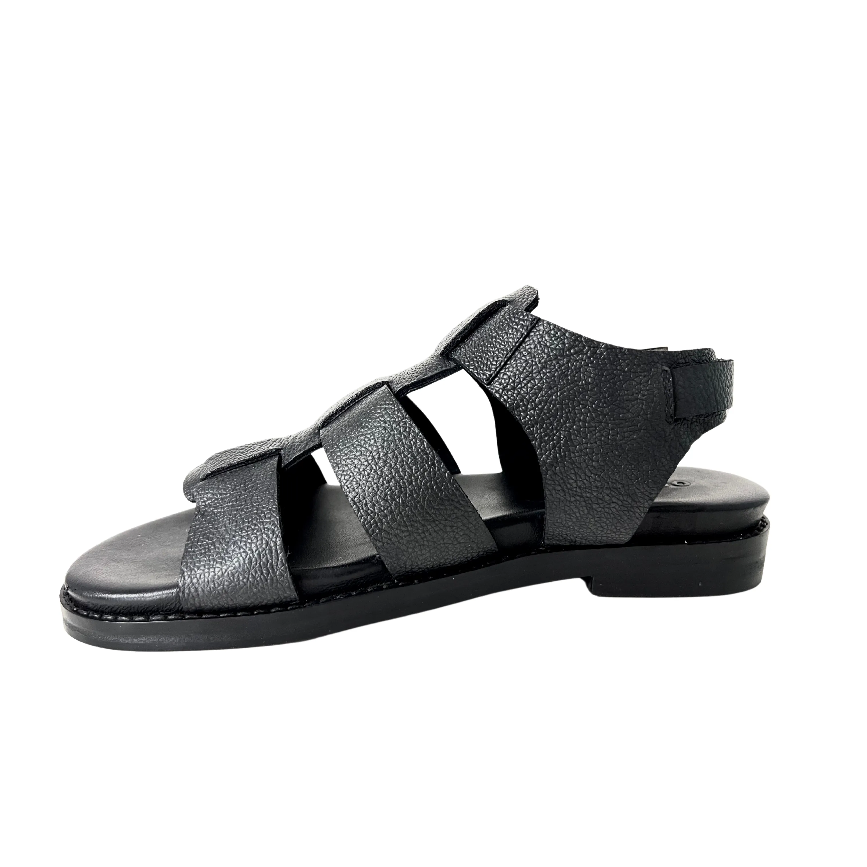 Vera combat platform sandal black