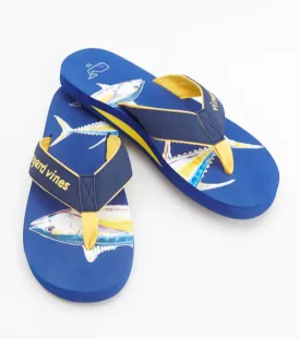 Vineyard Vines Yellow Fin Tuna Flip Flops