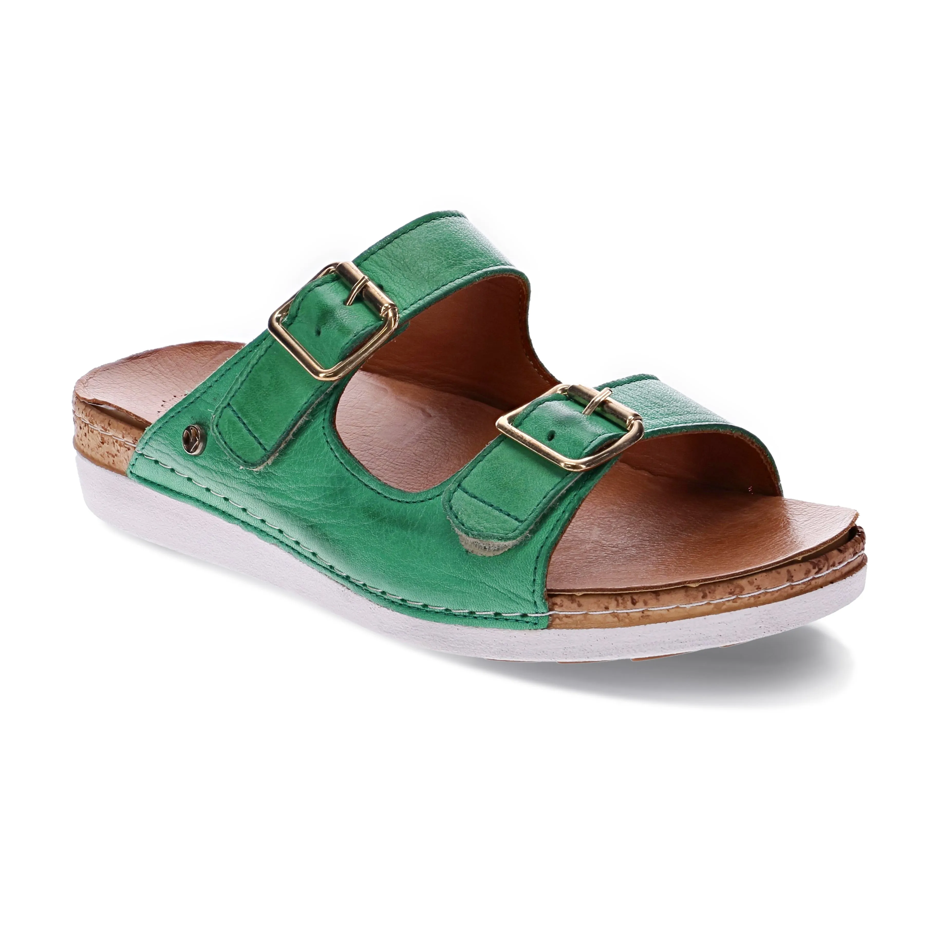 WOMEN'S REVERE BRIGHTON SANDAL | EMERALD